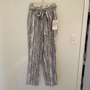 Linen boho pants
